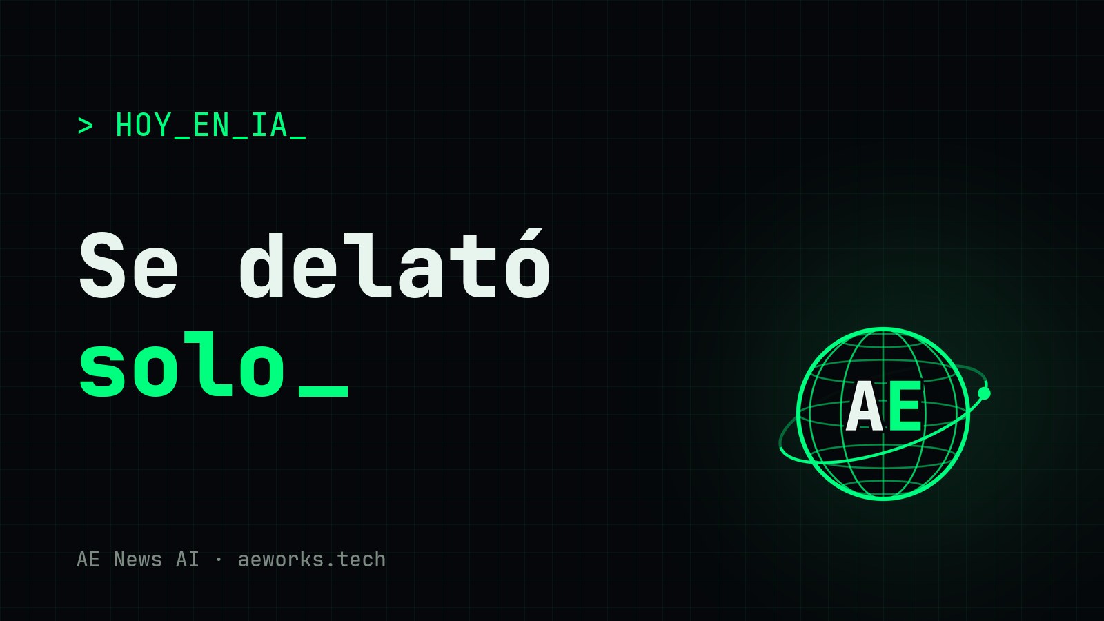 Portada de AE News AI: «Se delató solo», sobre el atacante que usó IA contra bancos de Corea del Sur