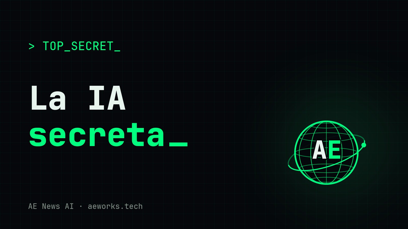 Portada de AE News AI: «La IA secreta», sobre los trabajos de matemáticas del modelo interno de OpenAI, Claude gratis para startups e imágenes con IA a 3 céntimos
